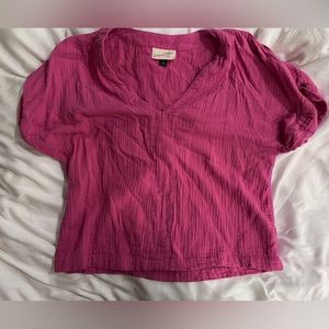 Universal Thread cotton gauze top size M